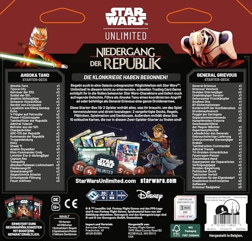 Star Wars: Decline of the Republic - Trading Card Game (German)