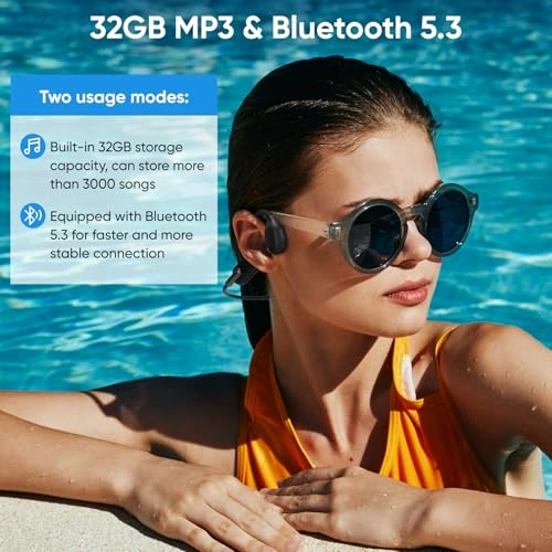 Bone Conduction Headphones Wireless Headphone