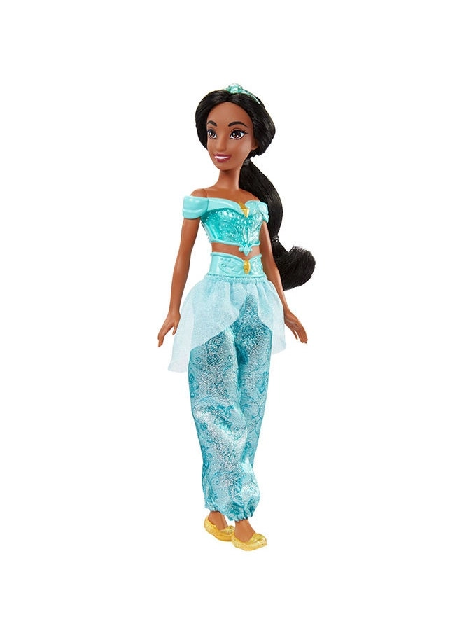 Princess Jasmine Fashion Doll - 32.5 cm Glitter Blue Ages 60+