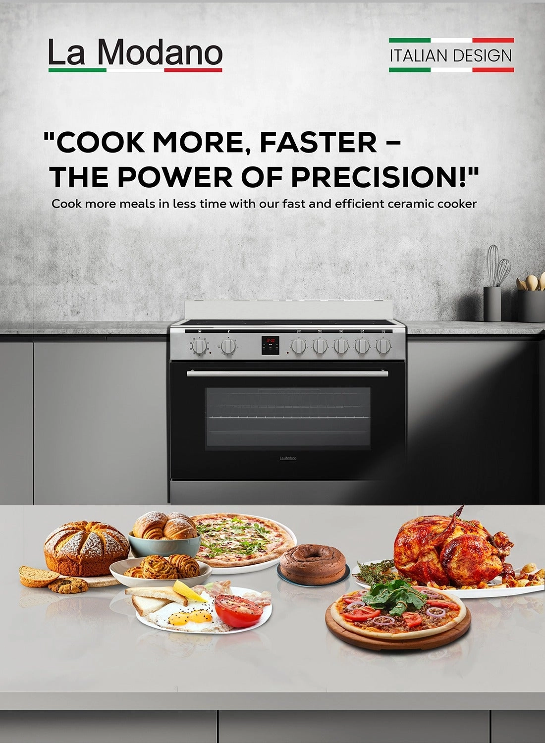 LMC904VT 90x60 Cm Electric Oven