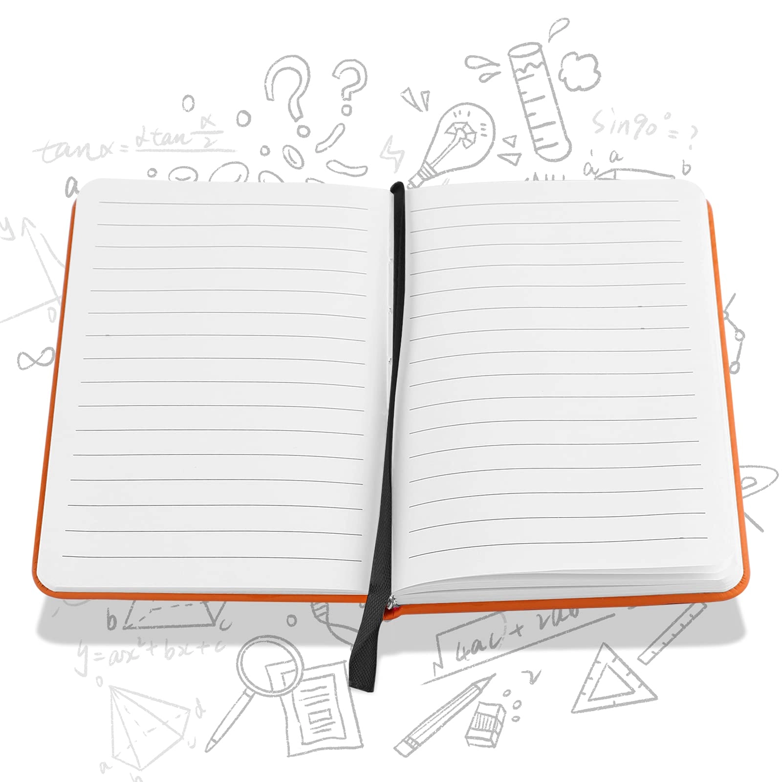 Notebook A6 Hardcover - Lined 80 Sheets