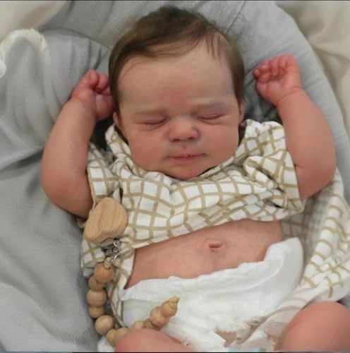 Pascale Reborn Baby Doll - 18 inch Vinyl sleeping Ages 3+