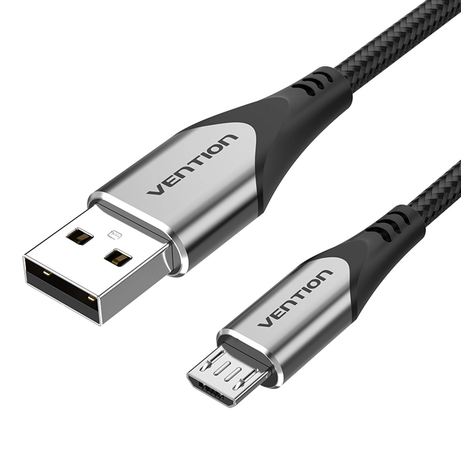 Vention Standard Cable 480Mbps USB 2.0 to Micro USB 3m Aluminum Alloy Braided