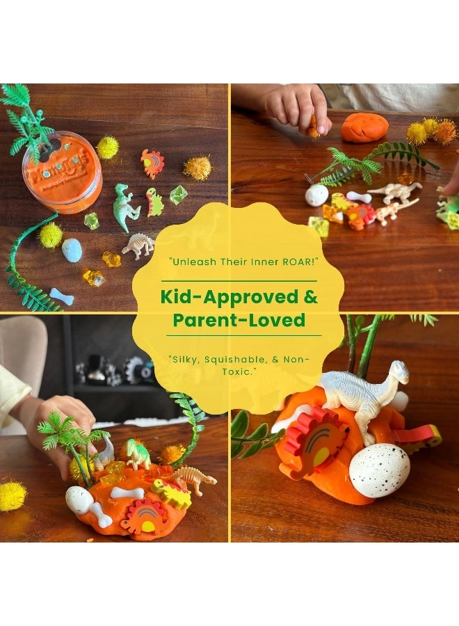 Prehistoric Sensory Dough Jar - 3+ Years