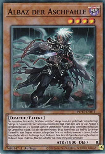 Yugioh Albaz the Ash Fahle POTE-DE011 - German
