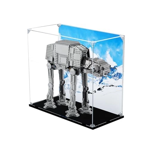 HALFS Acrylic Display Case for Star Wars at-at Walker (75288) - Building Toys