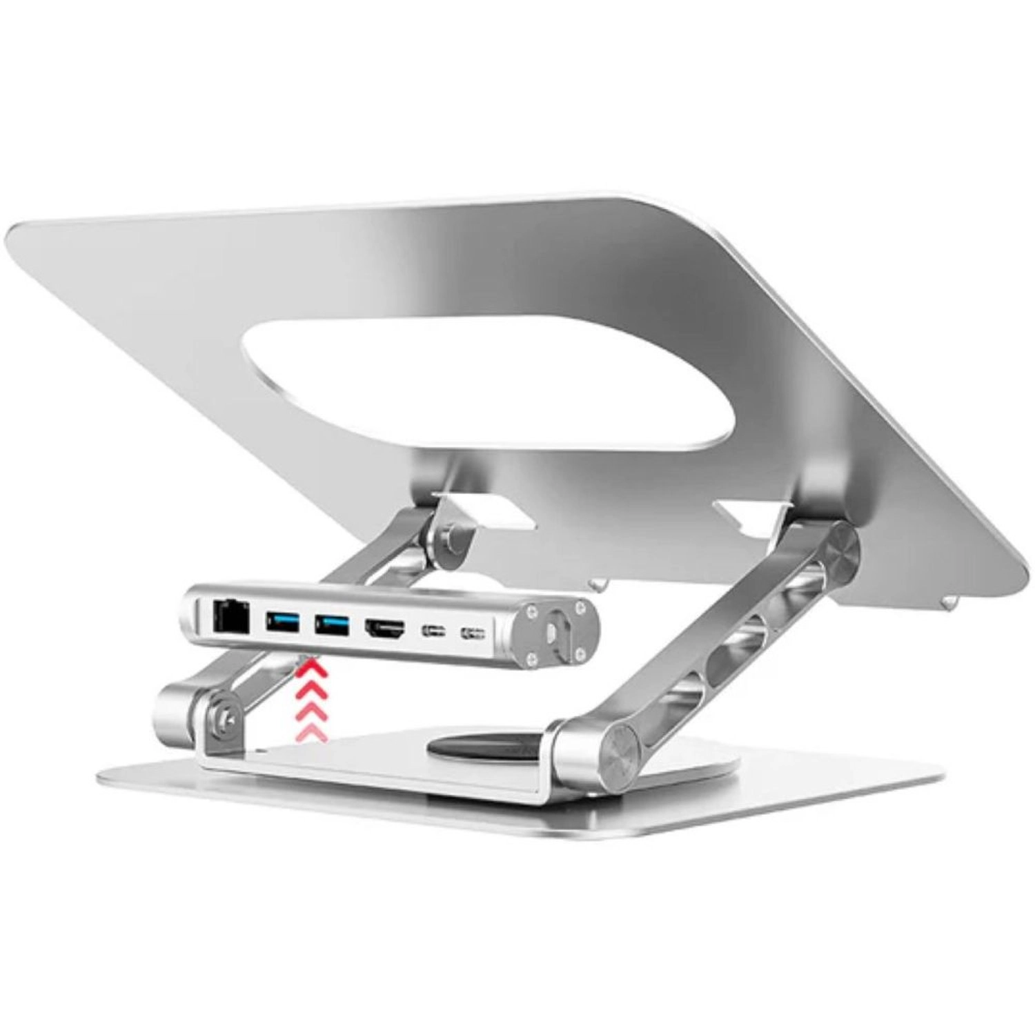 7-in-1 USB-C Foldable Laptop Stand - 100W Power Delivery 4K@60Hz HDMI