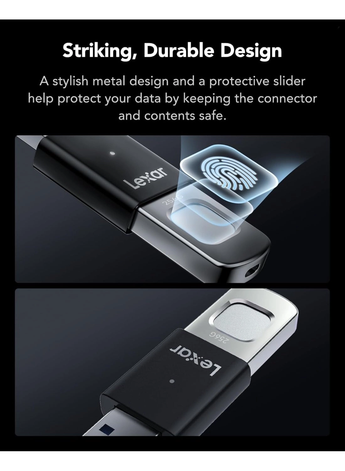 JumpDrive Fingerprint - 3.2 Gen 1 256GB