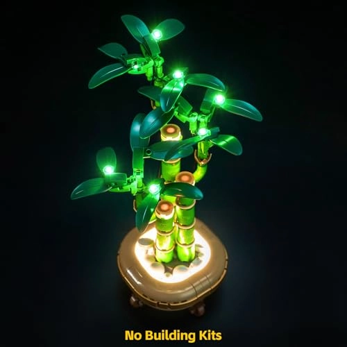 LED Light Set - Compatible with LEGO 10344 Lucky Bamboo 10 lights USB cable battery case