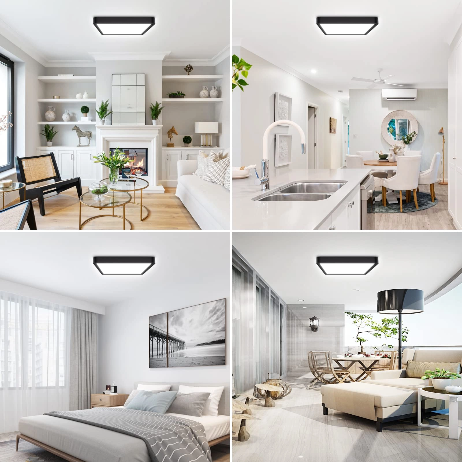 LED Ceiling Light - 5000K Daylight White