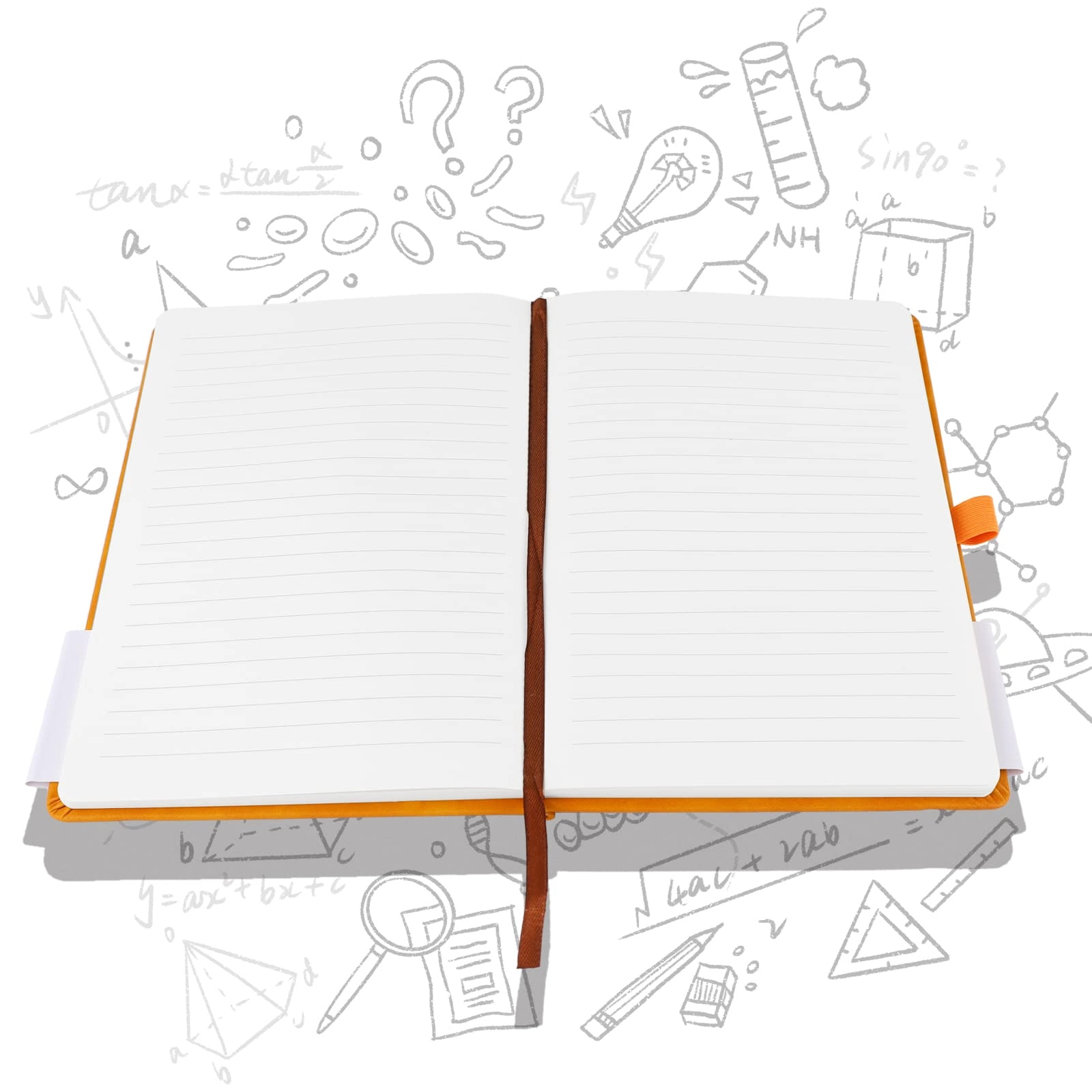Notebook A5 Hardcover - Lined 200 Pages