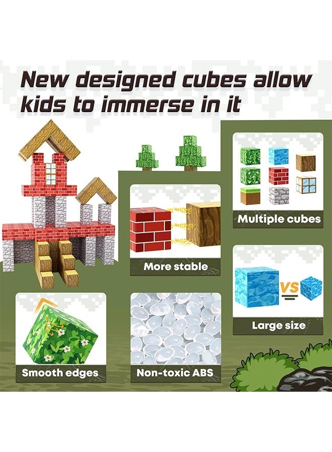 Magnetic Building Blocks - 100pcs