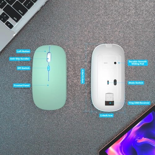 Dual Mode Rechargeable Mouse - Wireless