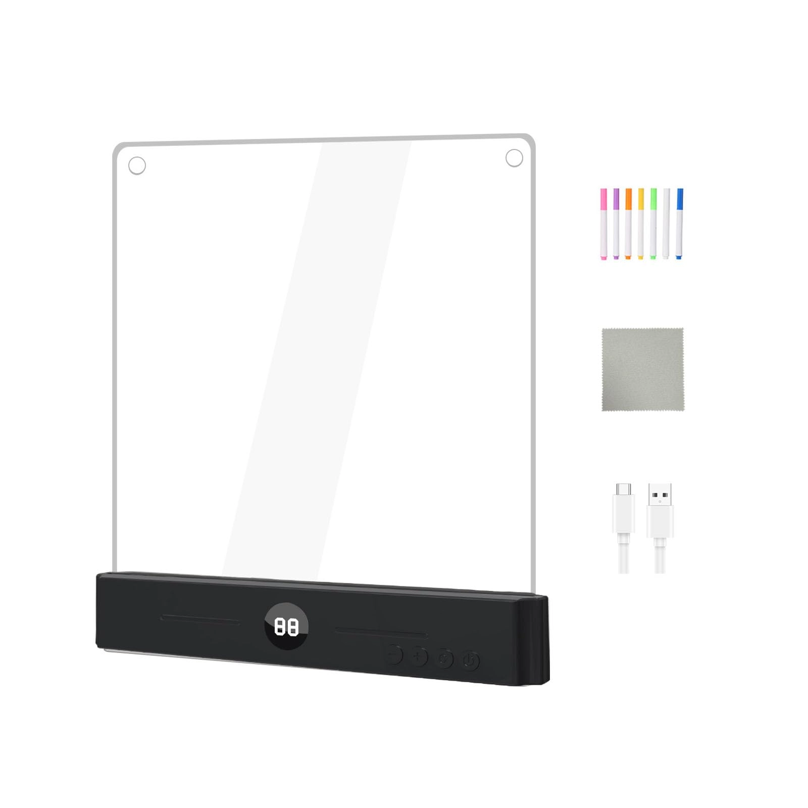 APGLSXY Erasable Light Drawing Board - 1.0 Count Color highlighter) ×7