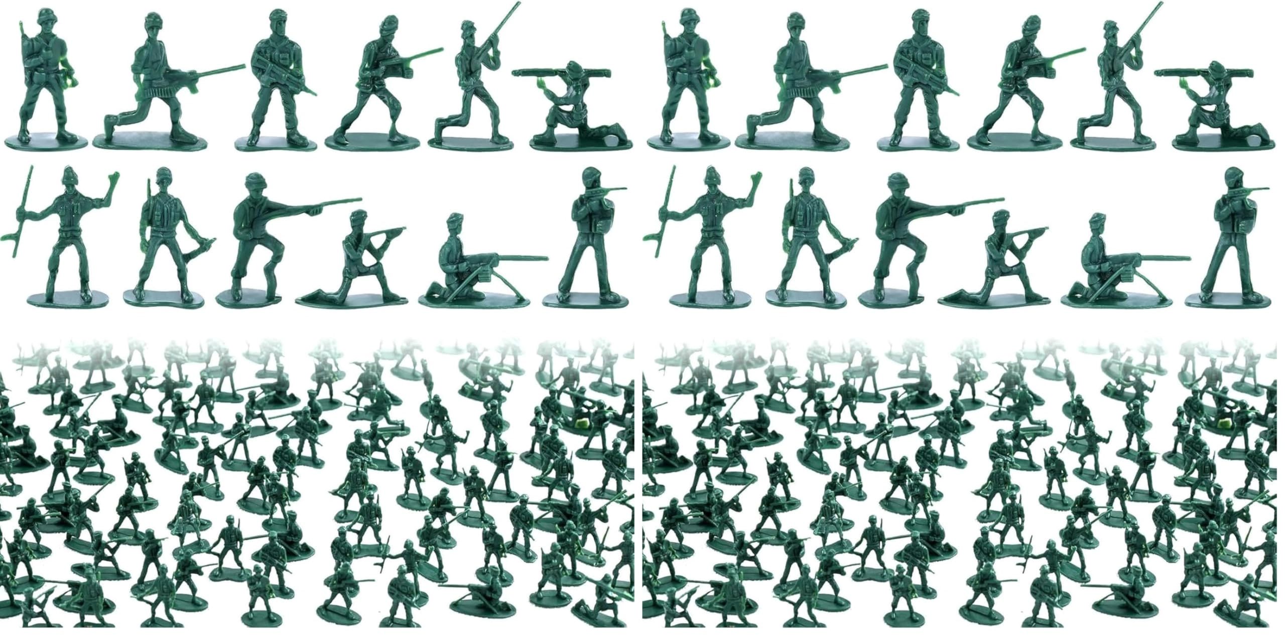 LovesTown 200PCS Army Men Toy Soldiers - 3+