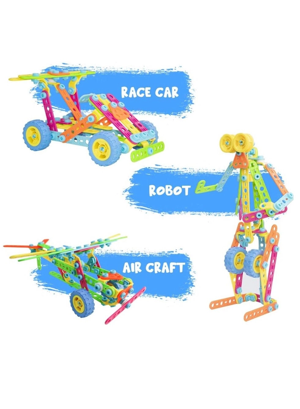 Build & Play STEM - 5 years+ 179 pieces
