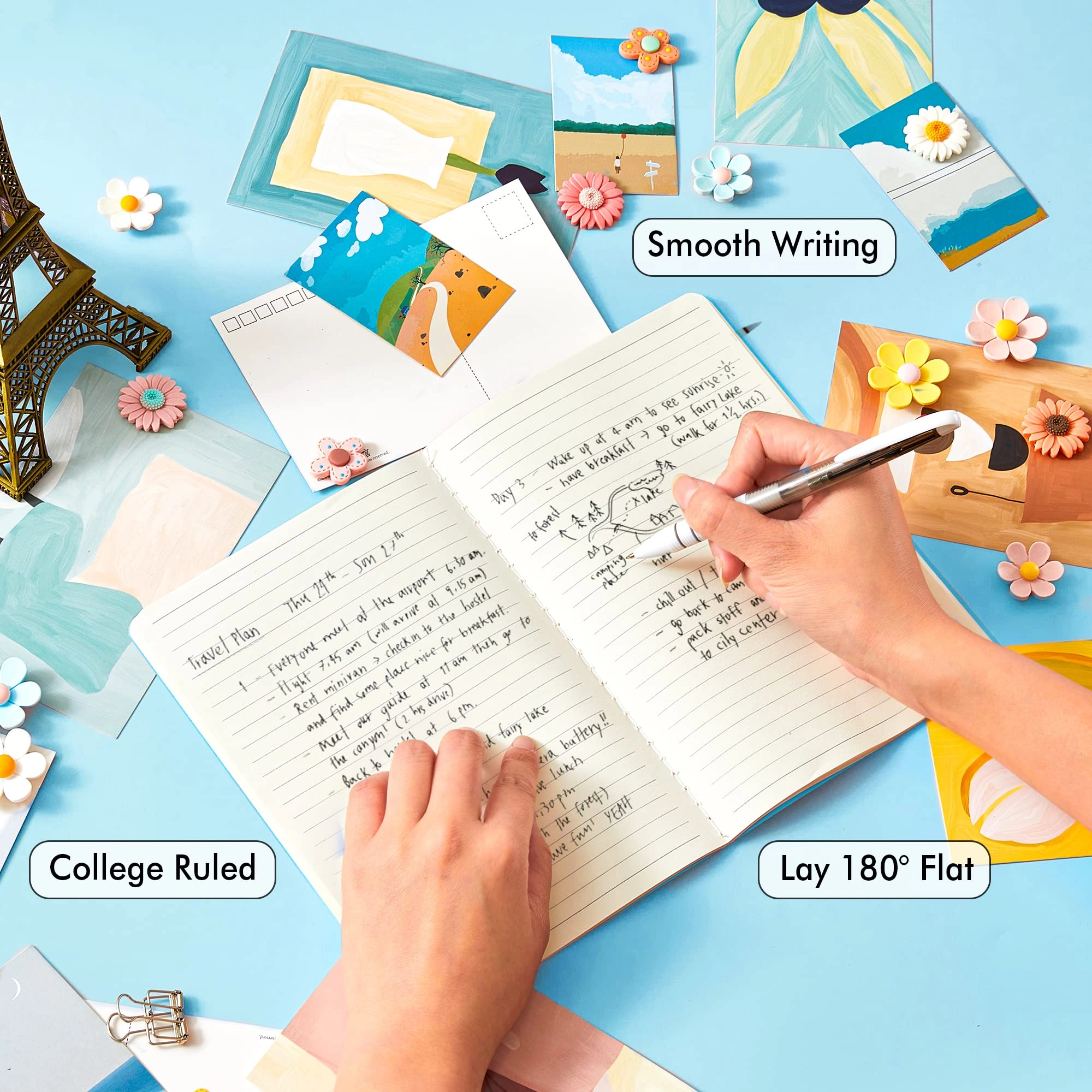 Soft Cover Notebook A5 Softcover - Lined 46 Sheets