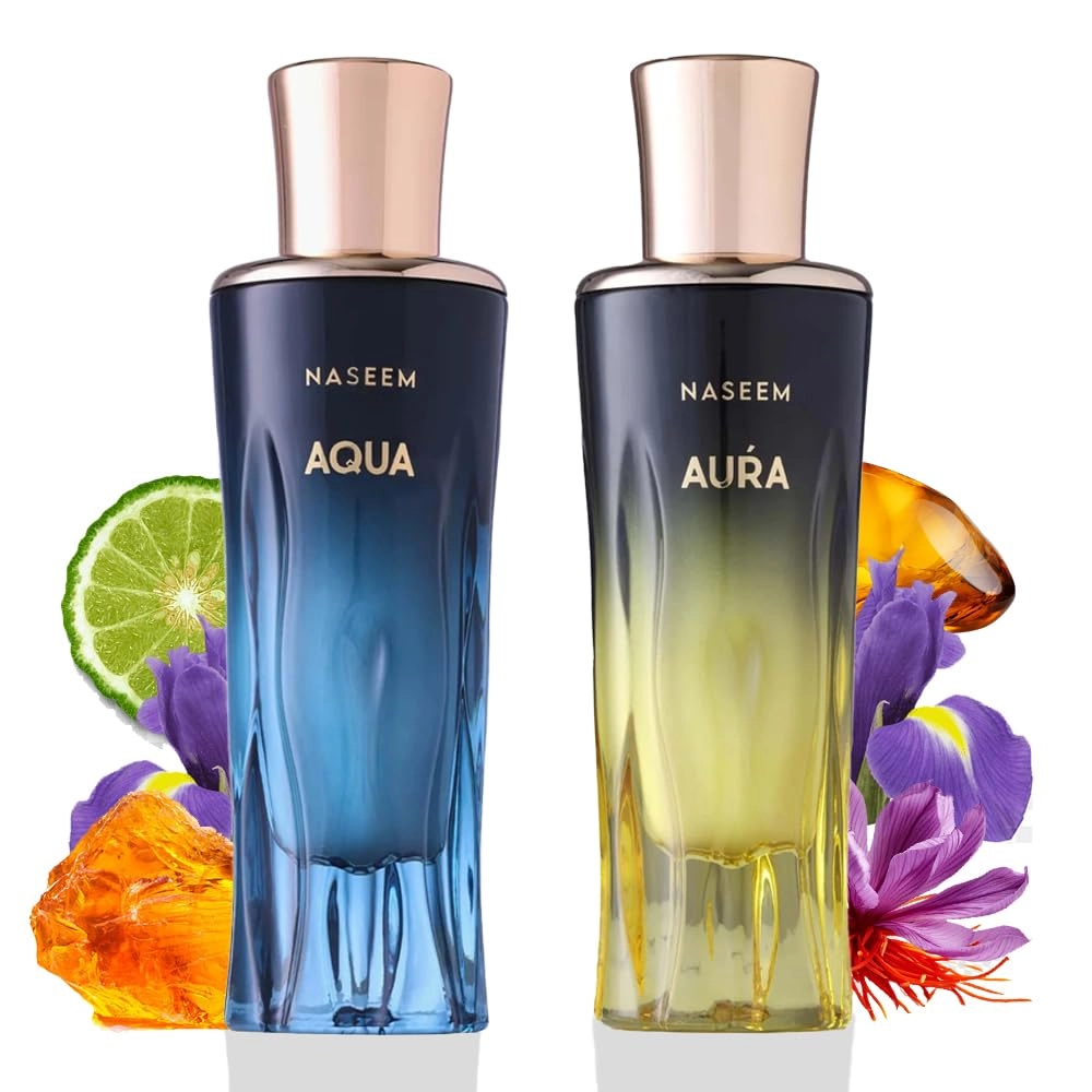 Naseem Aqua - Eau de Parfum 80ml + Aura Aqua - Eau de Parfum 80ml