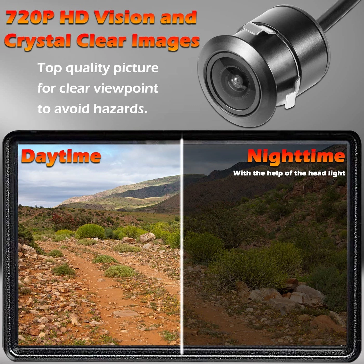 Polaris RZR Ride Command Front Camera - 720P