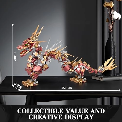 Mechanical Dragon - Dragon 1596 pcs