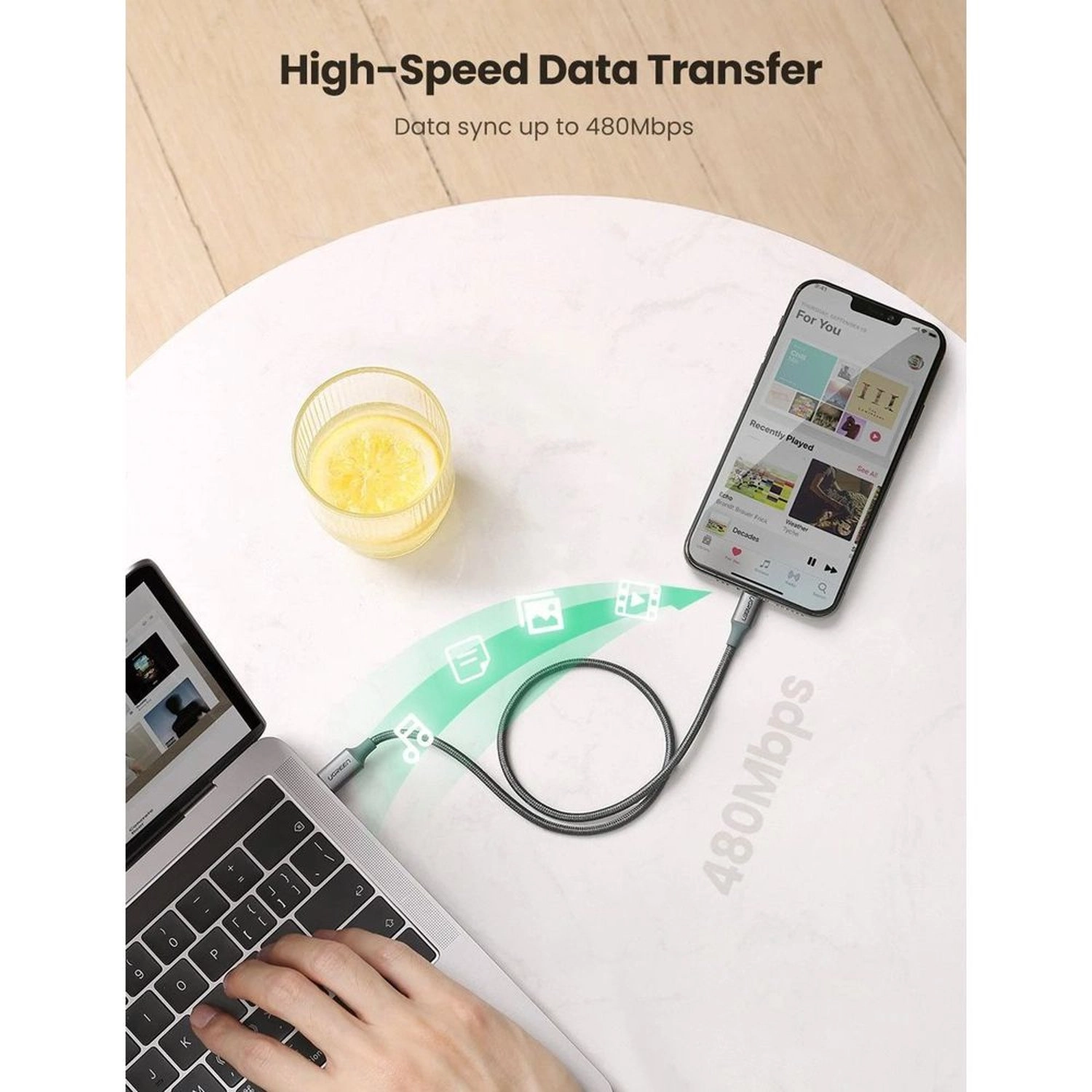 USB-C To Lightning Cable USB-C to Lightning Cable 2m