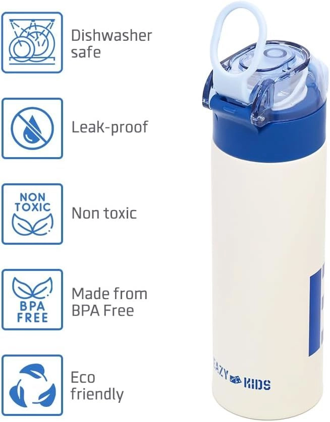 Insulated Stainless Steel Travel Water Bottle - 550ml