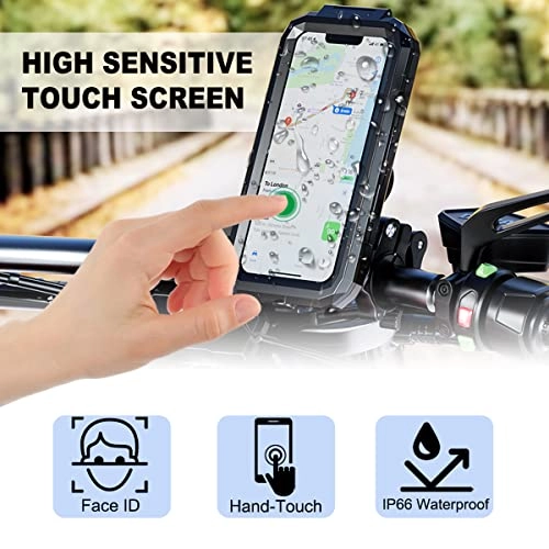 Handlebar Mobile Phone Holder - Waterproof 360° 4.7-6.1 inch