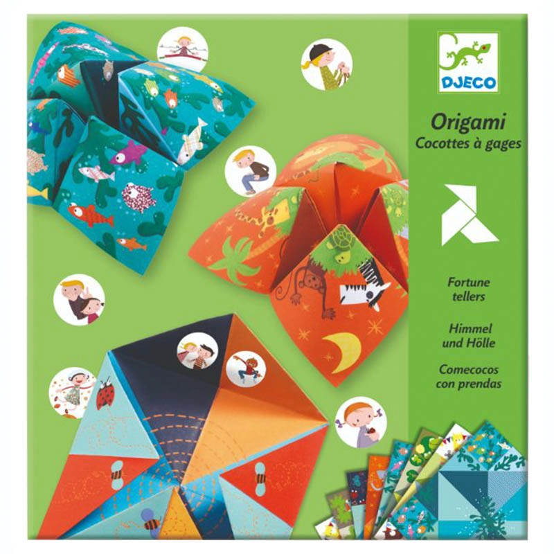 DJECO Origami Bird - Suitable for 7 to 13 yrs 24 pieces