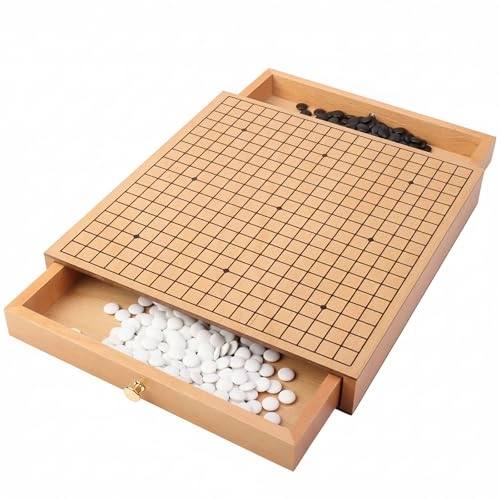 Go Game Set - 361 Stones Wood Veneer