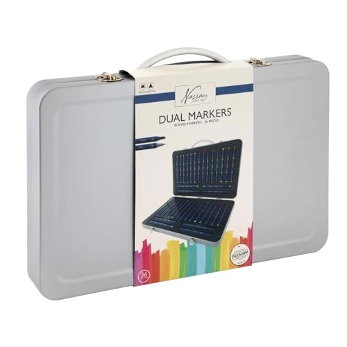 Nassau - Round dual markers - 36 pcs