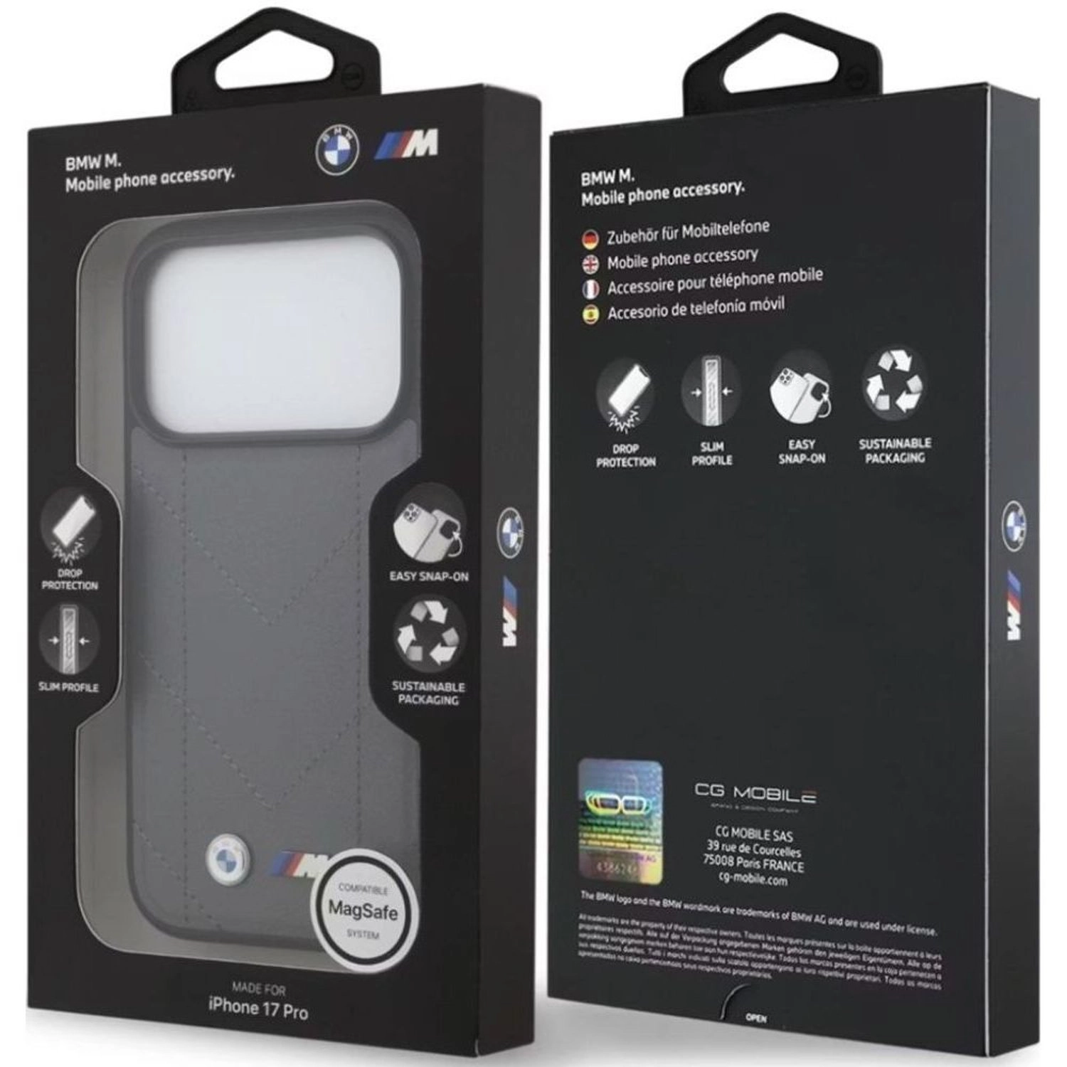 MagSafe Leather Case for iPhone 17 Pro