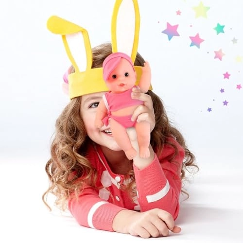 Baby Doll - Pack of 6 All Vinyl 8 Inches Tall Gift Bundle Ages 18+