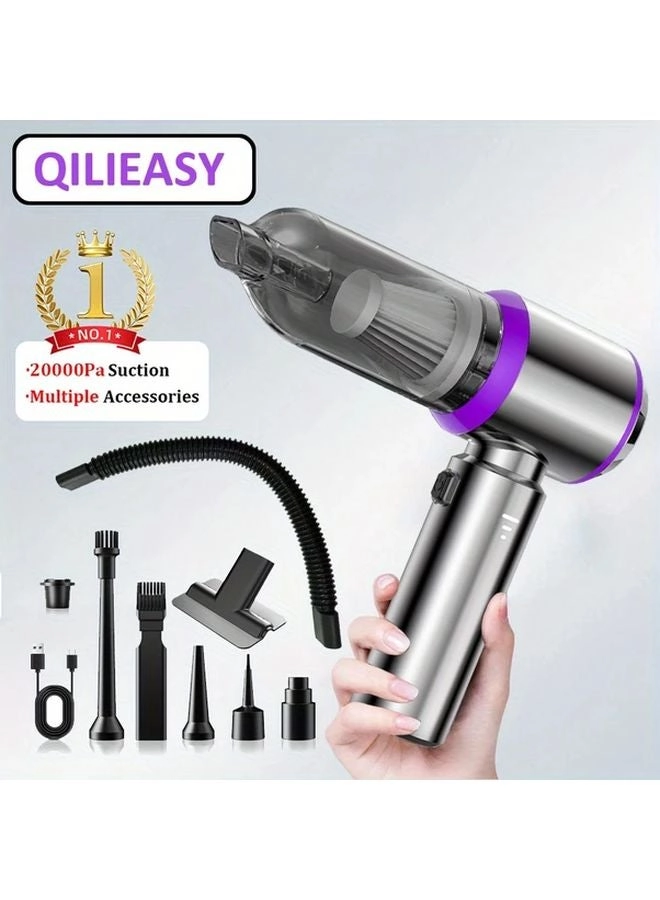 4-in-1 Wireless Handheld Vacuum Cleaner - 2000mAh
