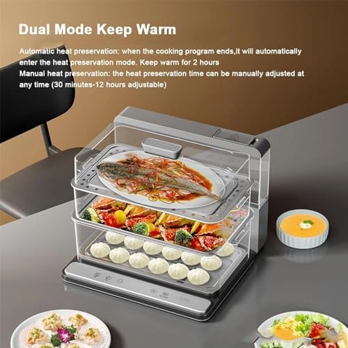 Electric Food Steamer - 20 Liters