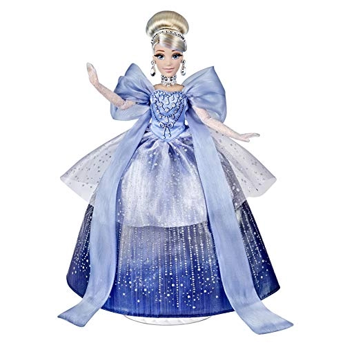 Cinderella Fashion Collector Doll - Holiday Style Blue Silver Ages 6+