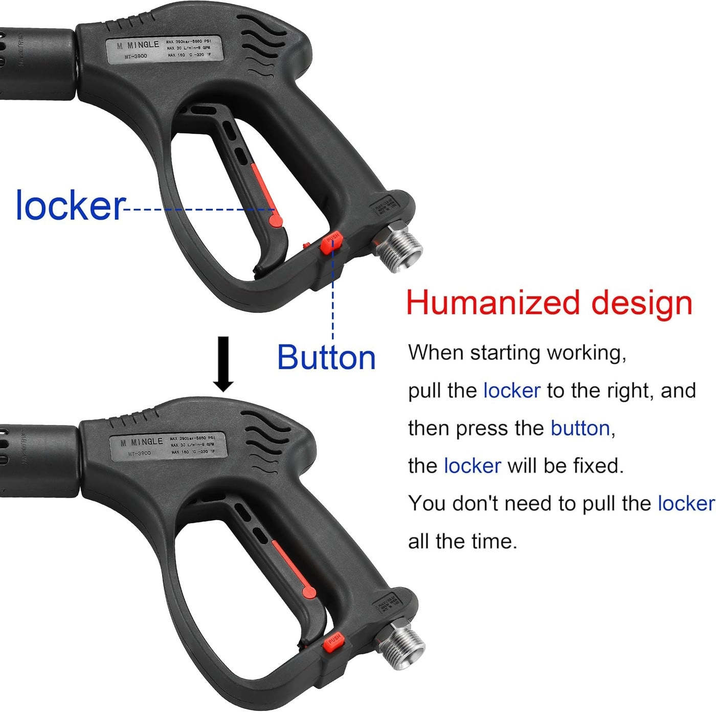 High Pressure Washer Gun