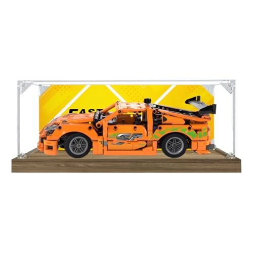 Acrylic Figures Display Box - for 21357 20x20x40cm Mirror+2mm