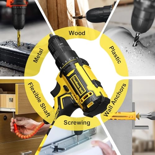 Cordless Drill Set - 20 Volts