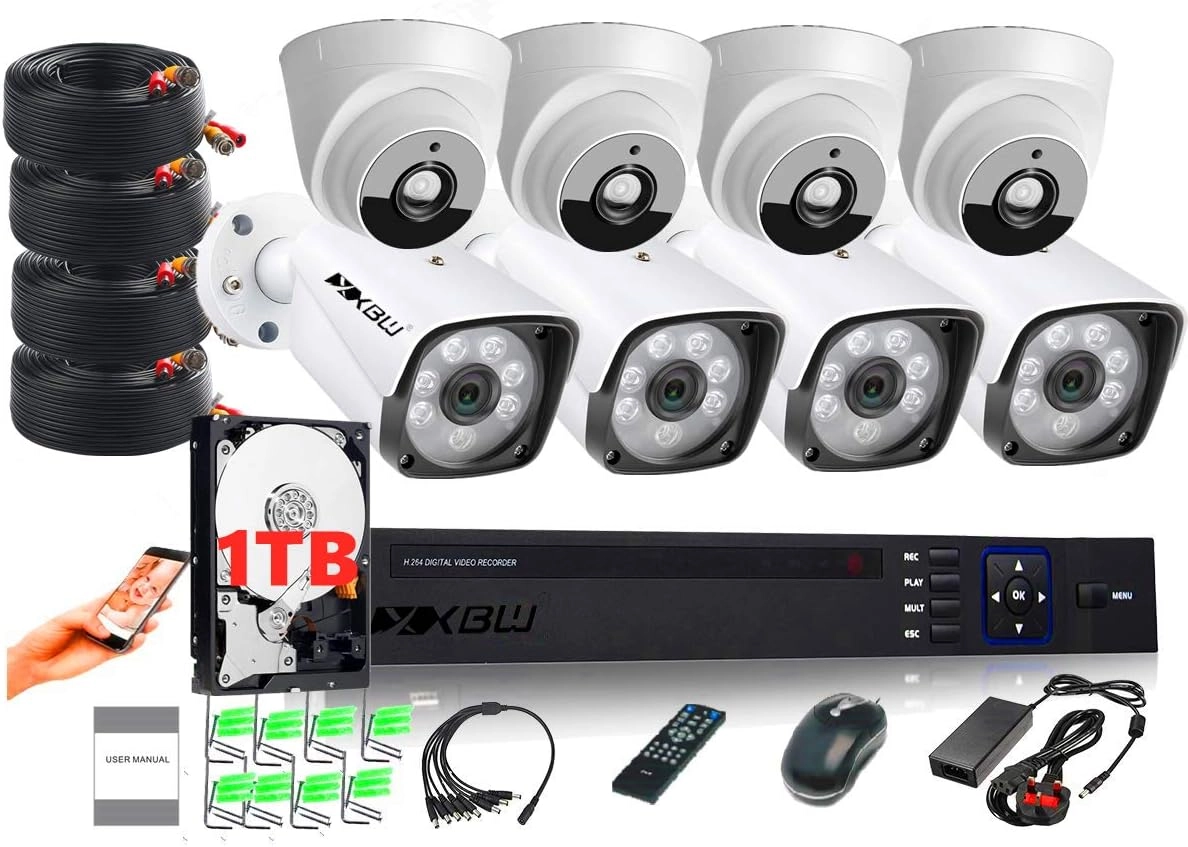 CCTV security Kit - 8 8Channel 1080P/2.0MP