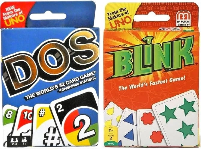 Mattel Dos - Card Game + Blink
