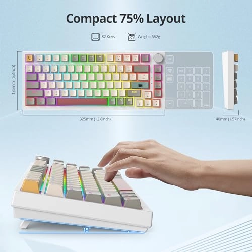 75% Mechanical Keyboard - EN Wired/Wireless