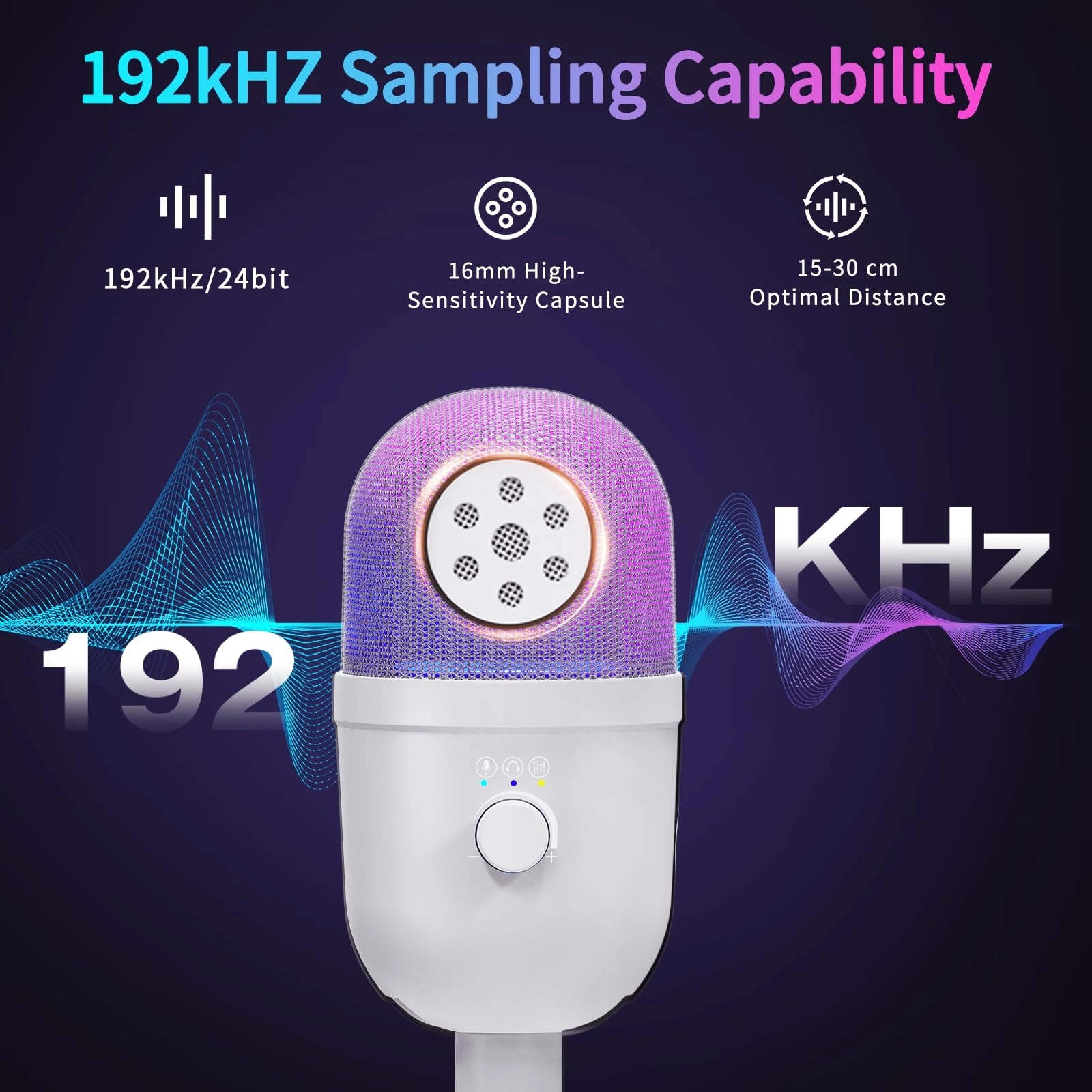 MU5000 USB Microphone - Condenser 192kHz/24bit Cardioid