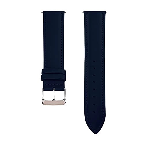 22mm Leather Watch Strap for Fastrack Limitless Fs1 Smartwatch