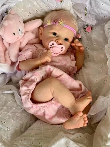 Reborn Baby Doll - 18 Inch Silicone Full Body Girl