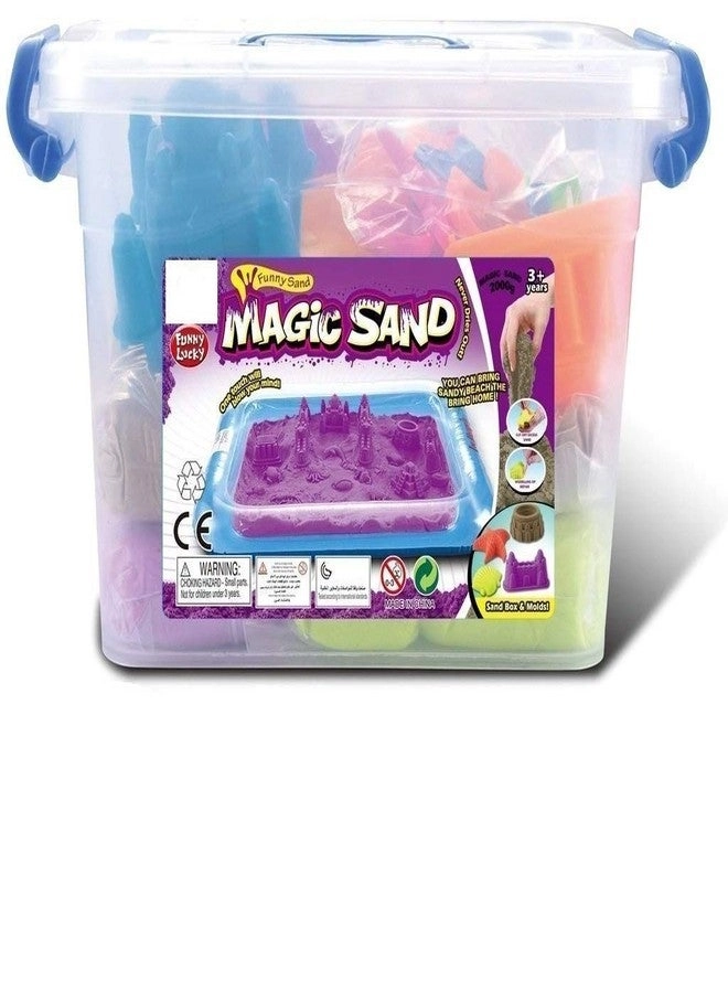 Creative Magic Moving Sand - 1 Kg Multi Color