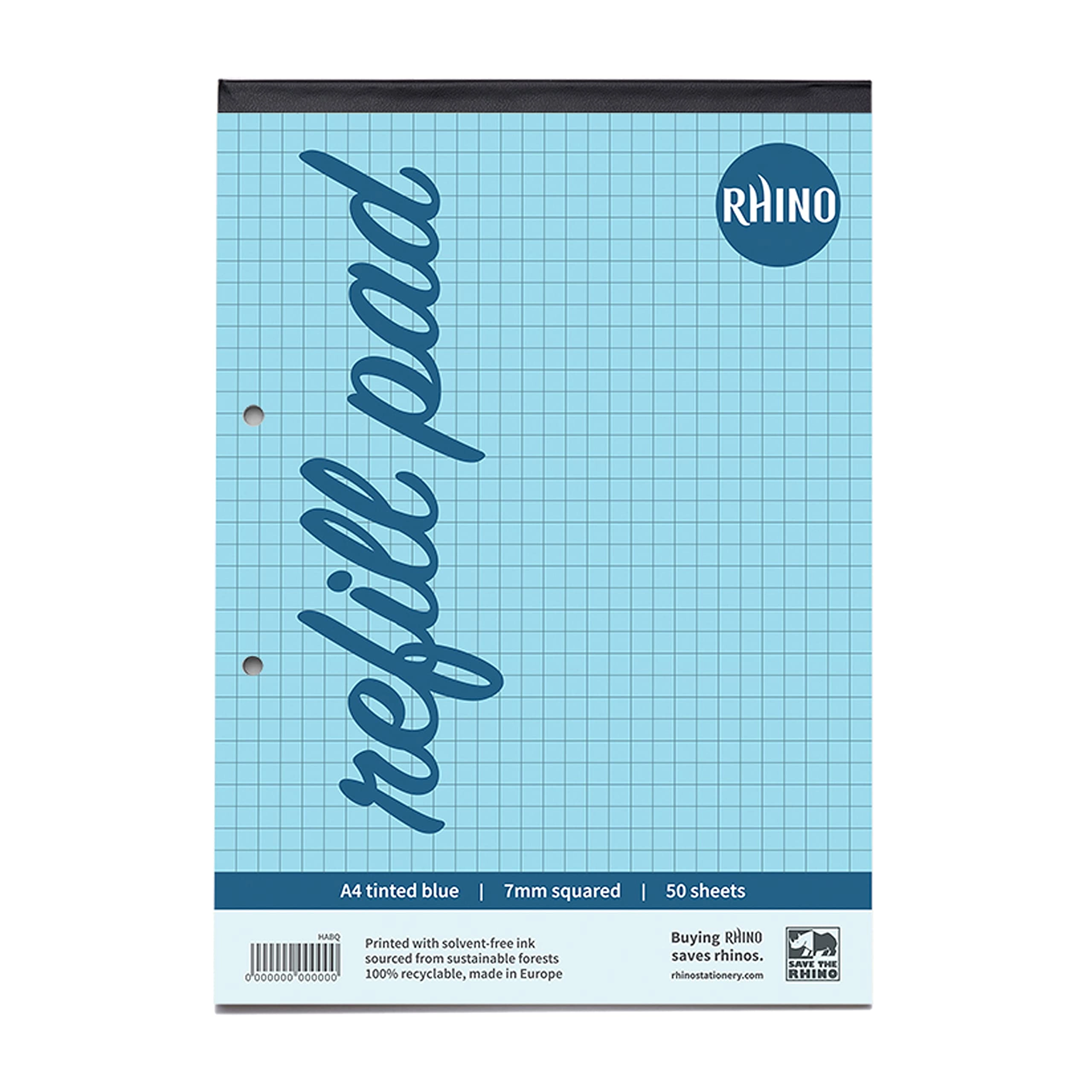 Refill Pad A4 Softcover - Grid 50 Sheets