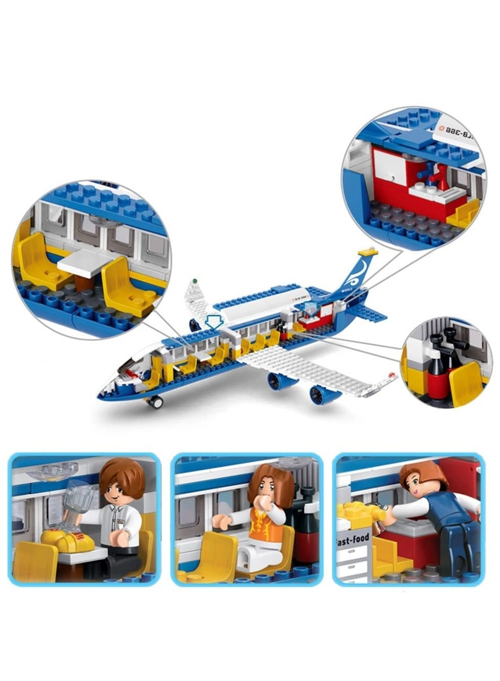 City Airplane Station - 463pcs