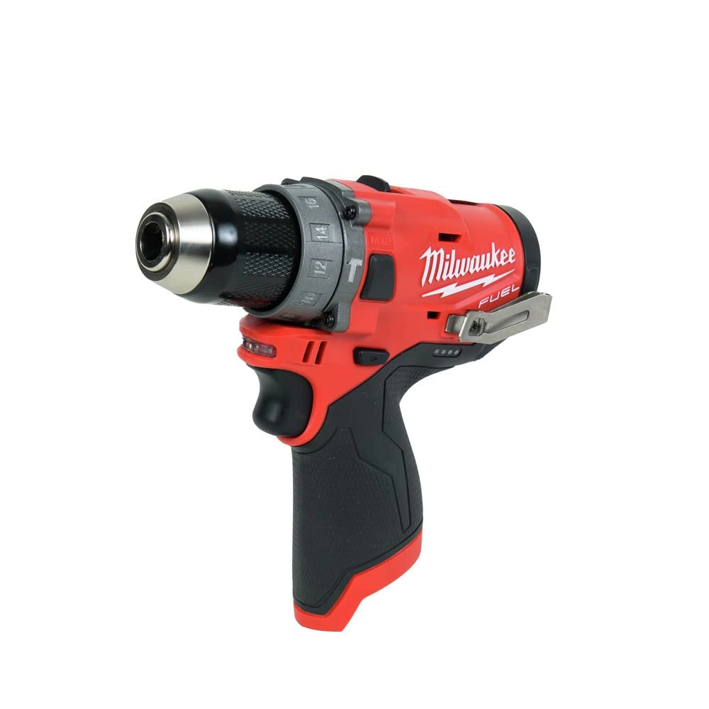 2504-20 - M12 Fuel 1/2" Hammer Drill + 2553-20 - M12 Fuel 1/4" Impact + 48-11-2440