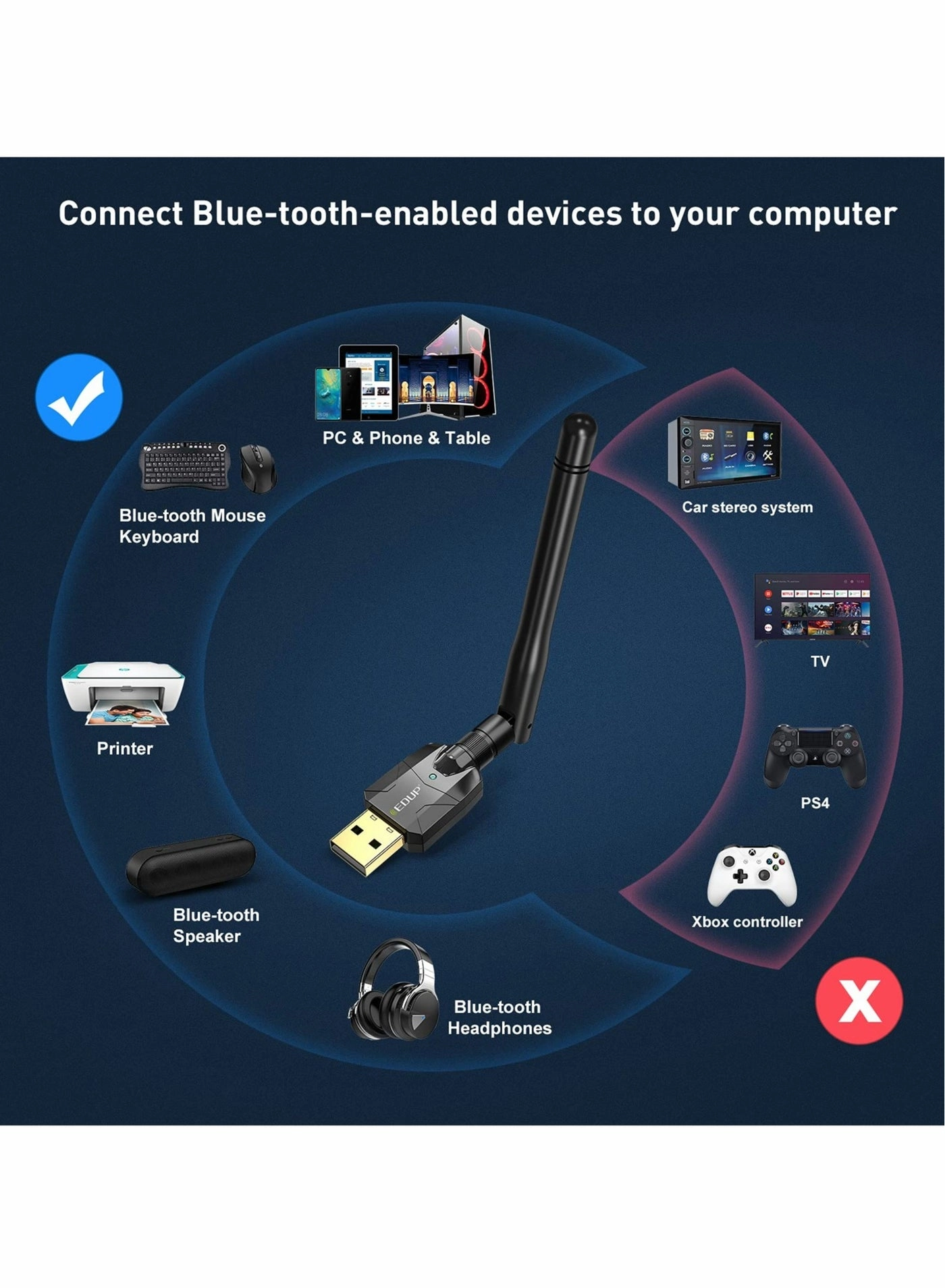 USB Bluetooth Adapter - 5.1