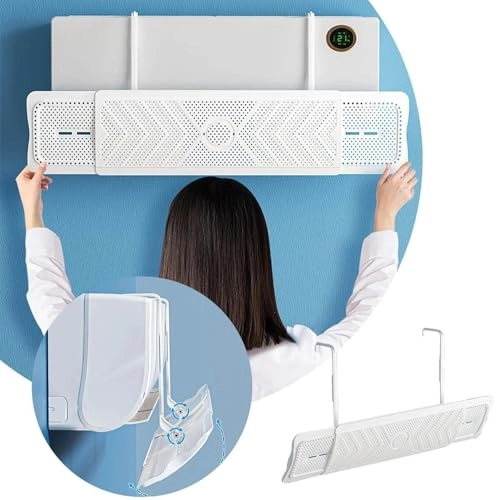 Three-in-One Air Conditioner Deflector - 60-93 cm Adjustable 180°